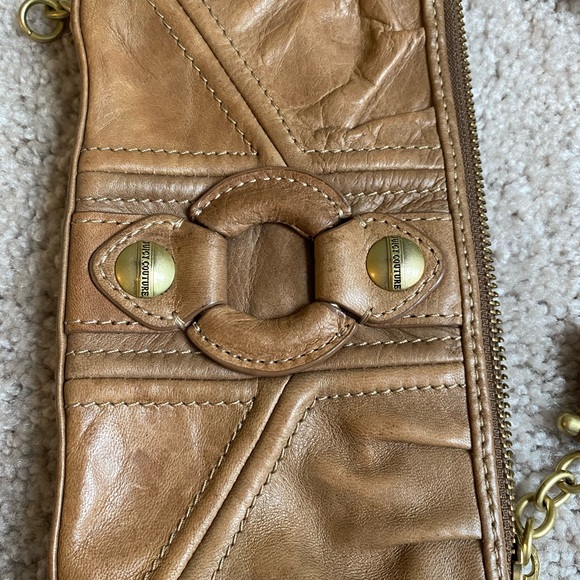 Juicy Couture Tan Leather Wristlet - Picture 5 of 6